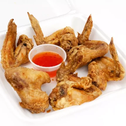 Breaded Chicken Wings (Sauce on Side)